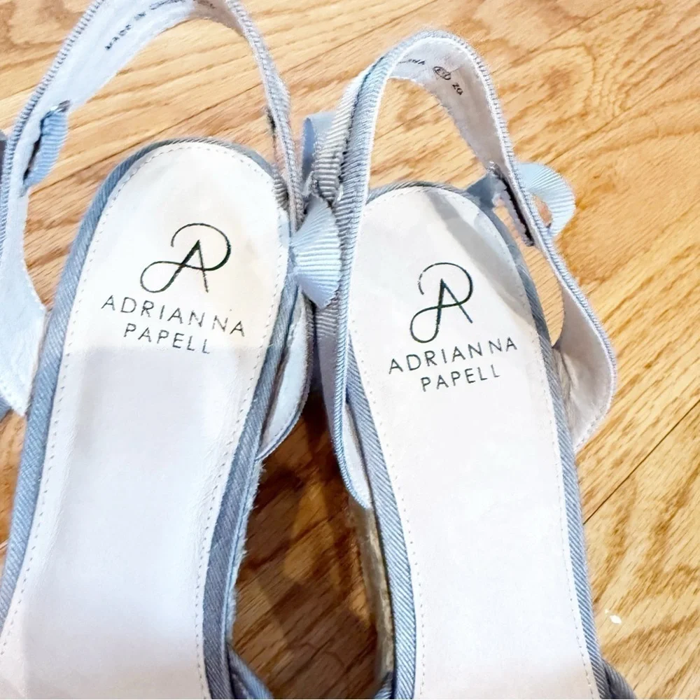 Adrianna Papell Penny Espadrille Wedge size 9.5M